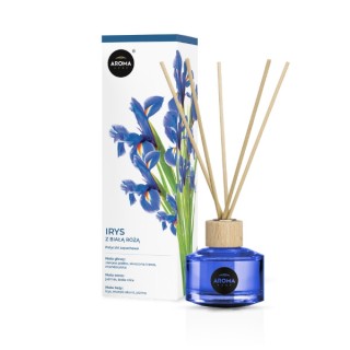 Aroma Home Patyczki zapachowe Irys z Białą Różą 50 ml