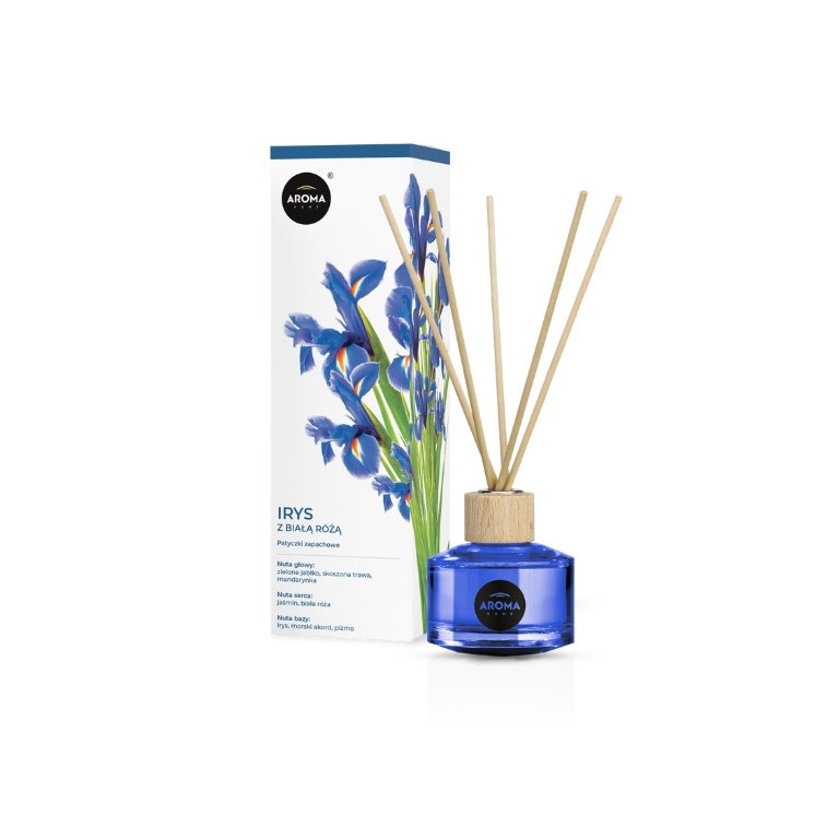Aroma Home Iris with White Rose scented sticks 50 ml