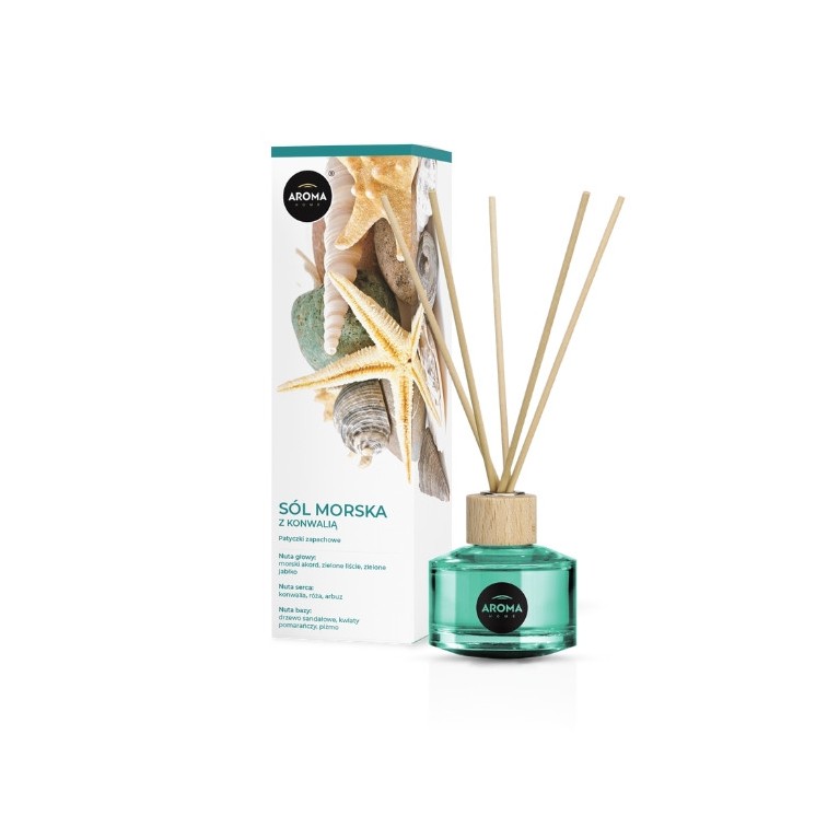 Aroma Home Patyczki zapachowe Sól Morska z Konwalią 50 ml