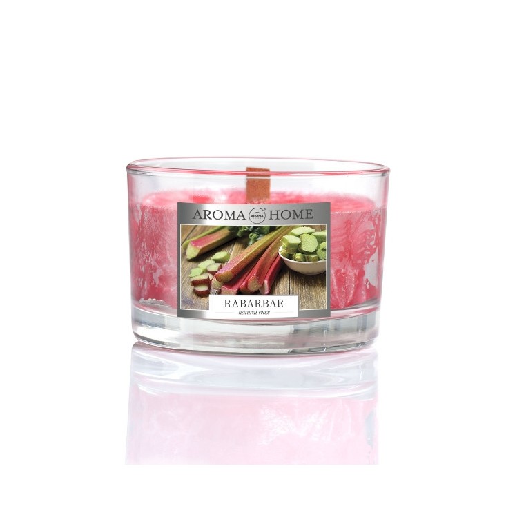 Ароматична свічка Aroma Home Unique Fragrance Rhubarb 115 г