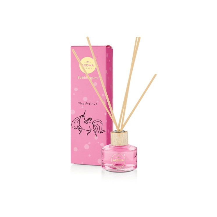 Aroma Home Stay Positive Bubble Gum geurstokjes 50 ml