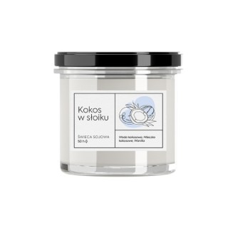 Aroma Home Craft Kokosnuss-Sojakerze im Glas 230 ml