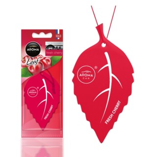 Aroma Car Leaf Fresh Cherry Autoduftanhänger, 1 Stück