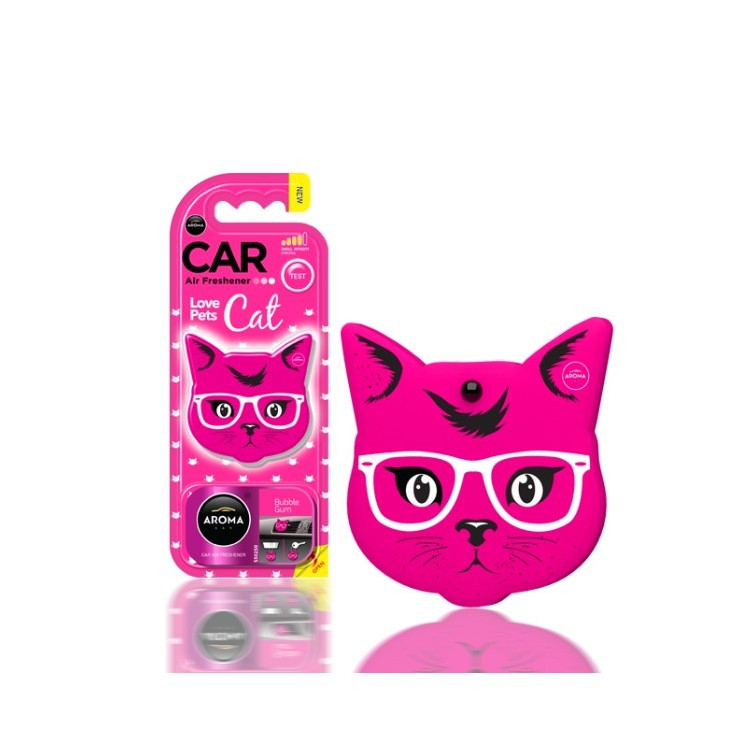 Aroma Car Cat Zawieszka zapachowowa do samochodu Pink Blossom 1 sztuka