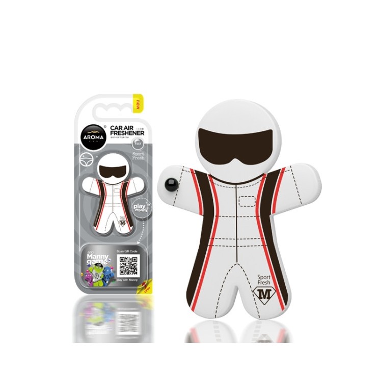 Ароматизатор для автомобіля Aroma Car Manny Sport Fresh , 1 шт