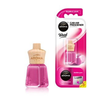 Aroma Car Wood Mini Auto-Lufterfrischer Bubble Gum 4 ml