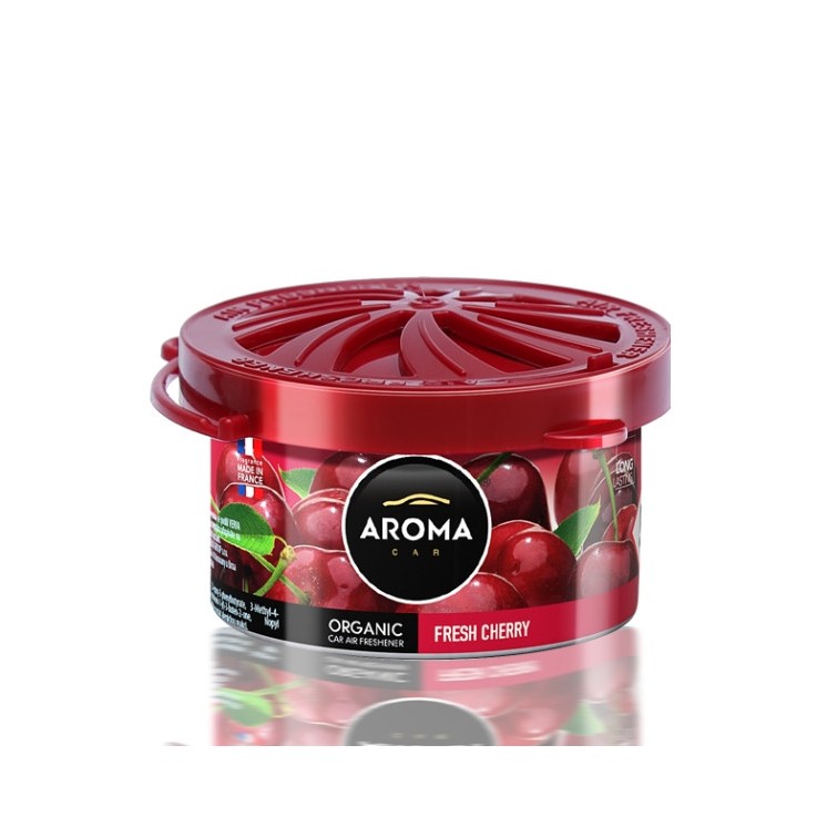 Aroma Car Organic Odświeżacz powietrza do samochodu Fresh Cherry 40 g