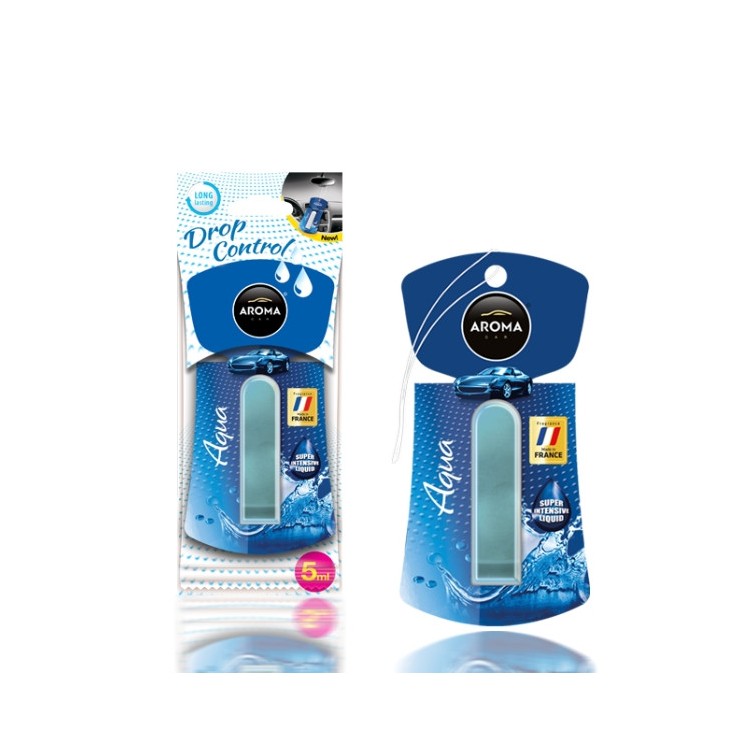 Aroma Car Drop Control Zawieszka zapachowa do samochodu Aqua 5 ml