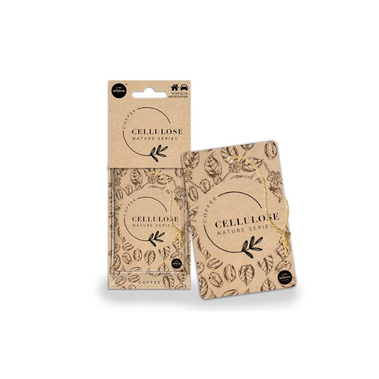 Aroma Car Nature Card Аромат автомобіля кулон Coffee 1 шт