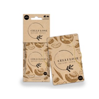 Aroma Car Nature Card Coconut car fragrance pendant 1 piece Aroma Car Nature Card Coconut car fragrance pendant 1 piece