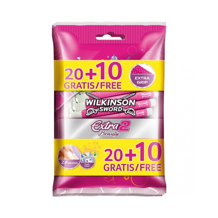 Wilkinson Extra2 Beauty Maszynki do golenia 20+10 sztuk