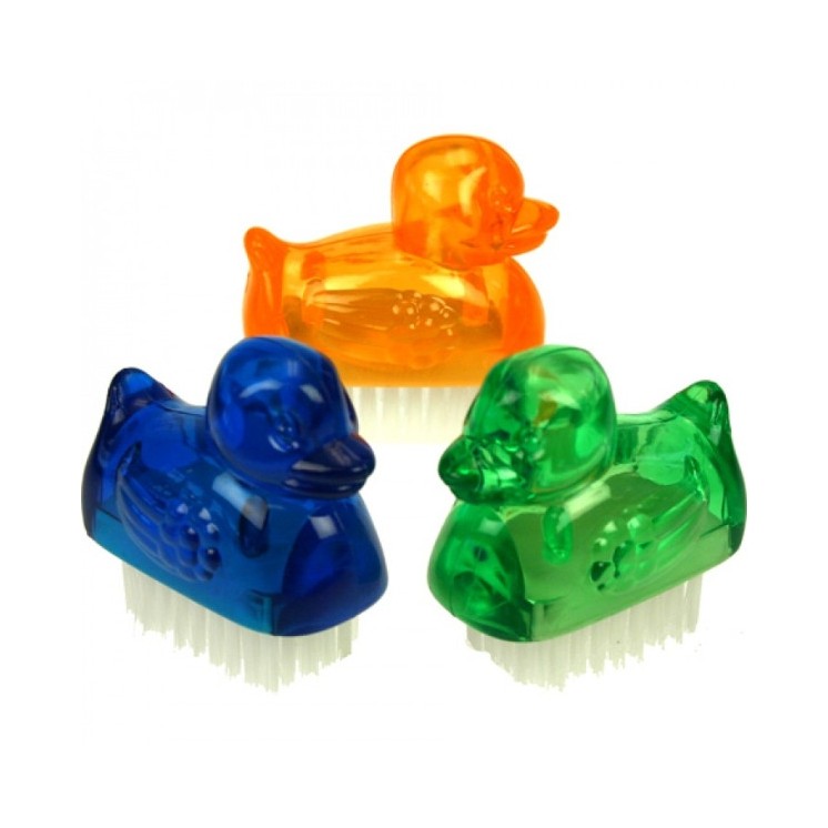 Mini Borstel voor handen wassen Eendje 1 st