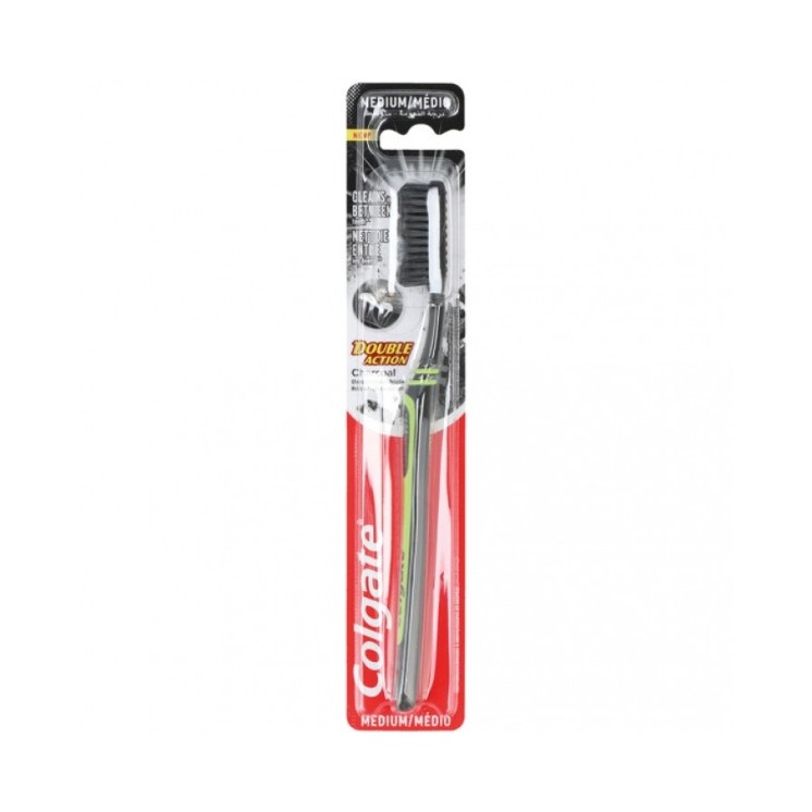 Colgate Charcoal Szczoteczka do mycia zębów Medium 1 sztuka