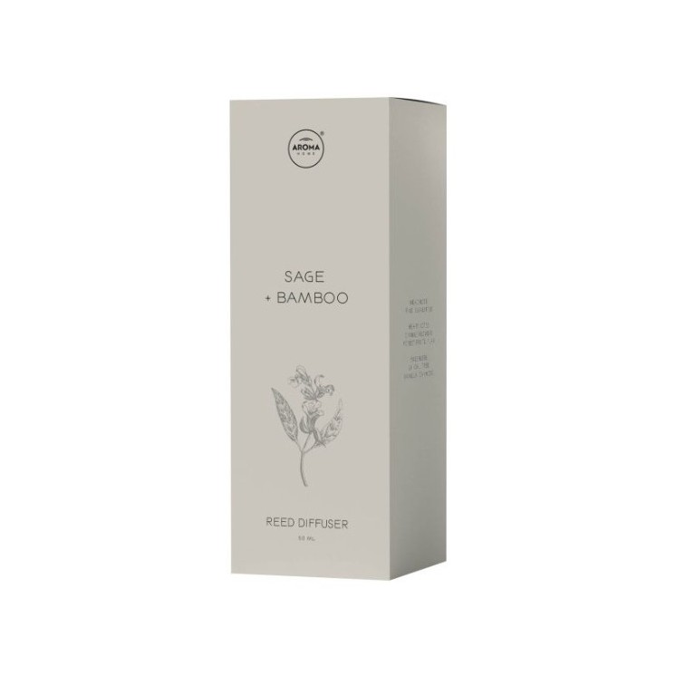 Aroma Home Simplicity Series Patyczki zapachowe Szałwia z Bambusem 150 ml