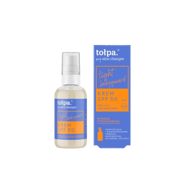 Tołpa My Skin Changer Light Bodyguard Krem do twarzy SPF50 45 ml