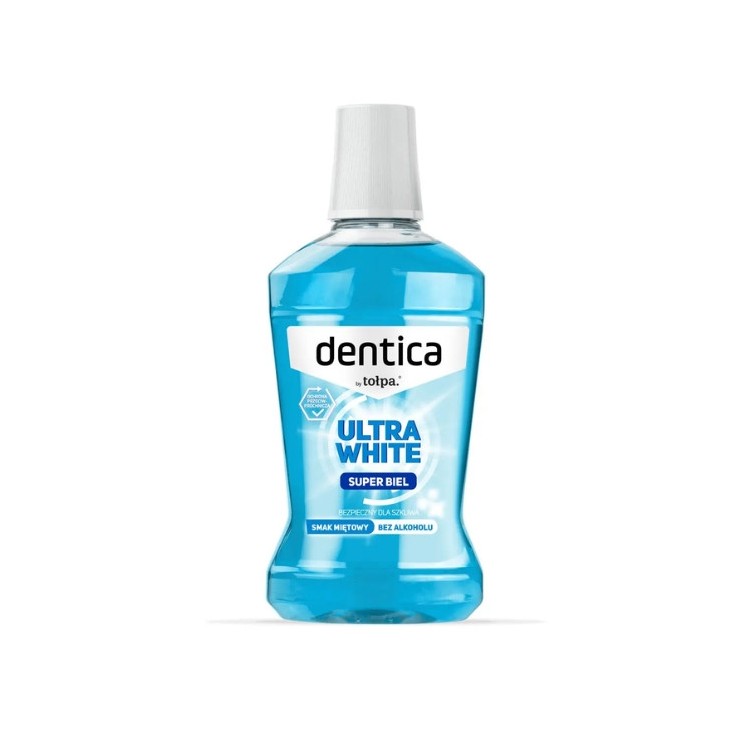 Tołpa Dentica Płyn do płukania jamy ustnej Ultra White 500 ml