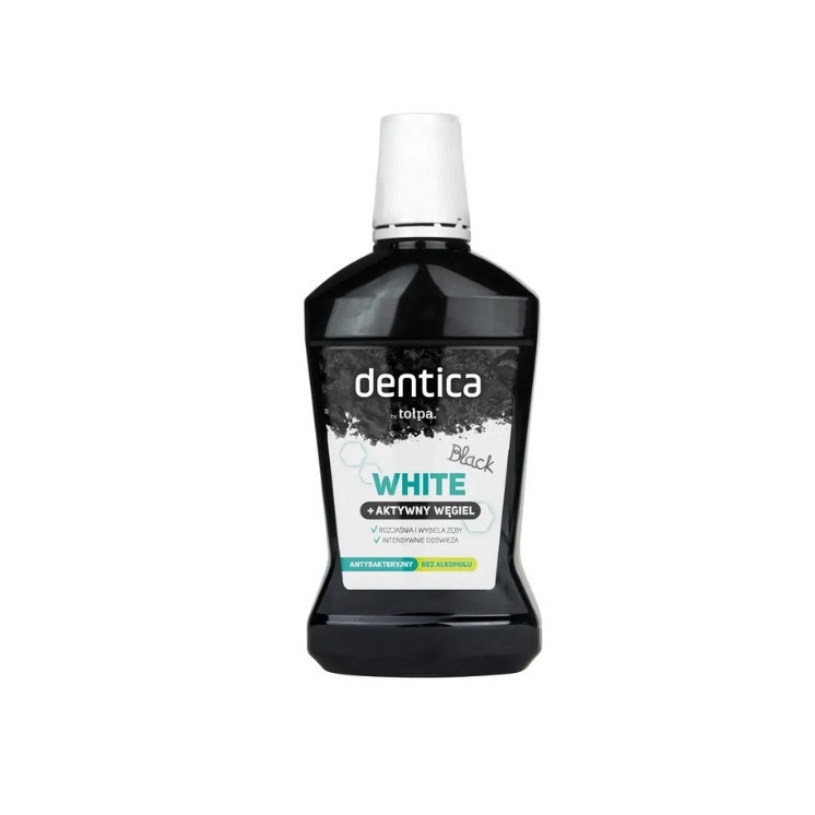 Ополіскувач для ротової порожнини Tołpa Dentica Black White 500 мл