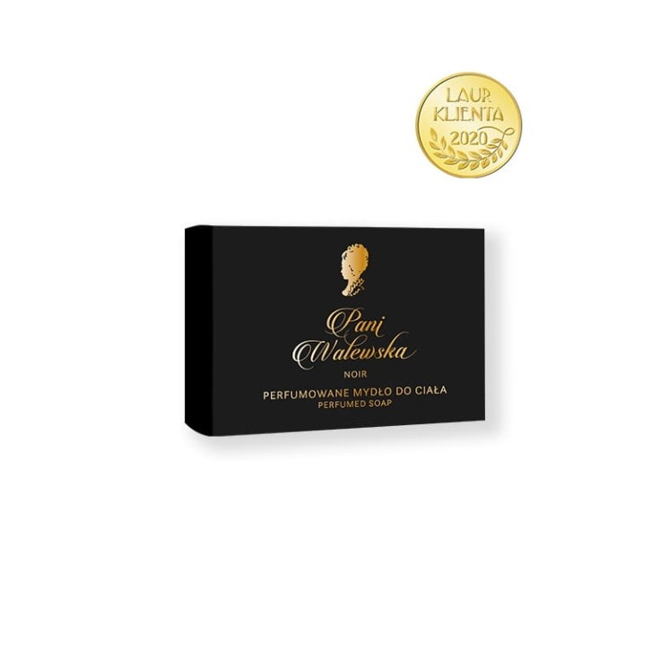 Pani Walewska perfumowane Mydło do ciała w kostce Noir 100 g