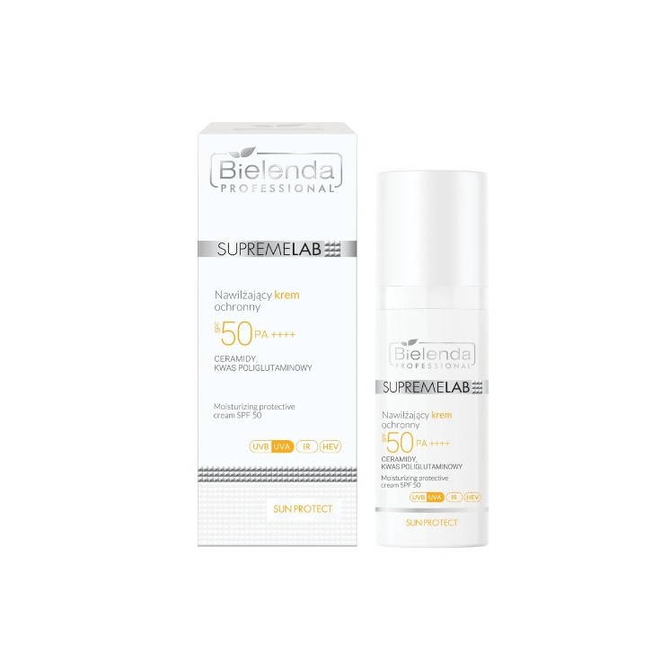 Bielenda Professional SUPREMELAB зволожуючий крем для обличчя SPF50 50 мл