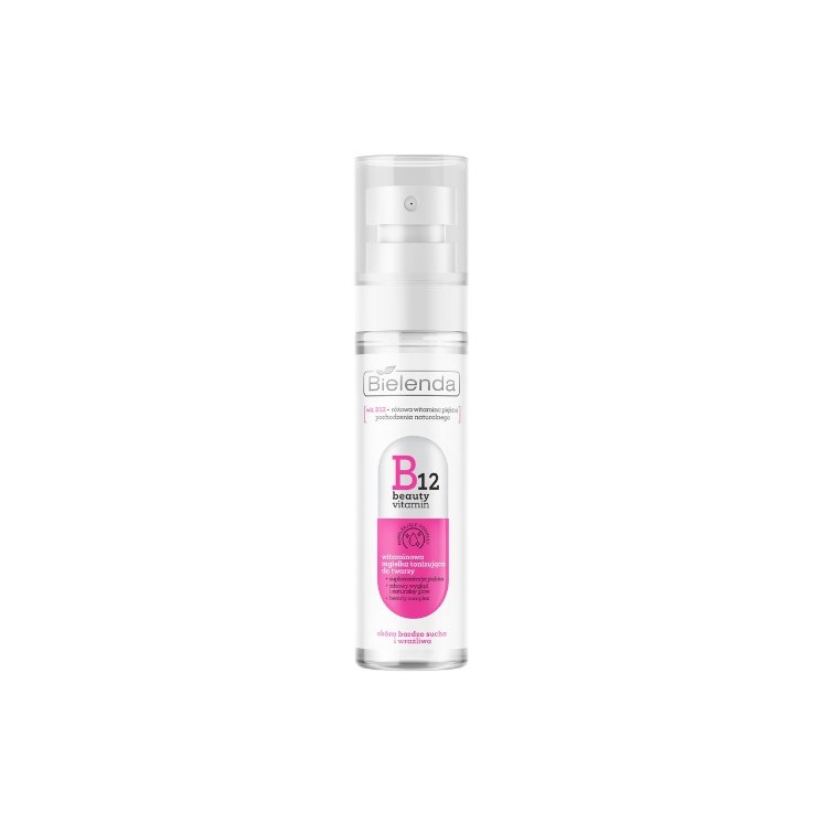 Bielenda B12 Beauty Vitamin witaminowa Mgiełka do twarzy tonizująca 75 ml