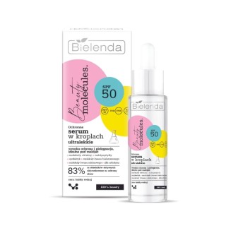 Bielenda Beauty Molecules надлегка захисна Serum для обличчя в краплях SPF50 30 г