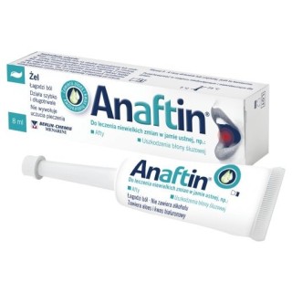 Anaftin żel do stosowania w jamie ustnej 8 ml