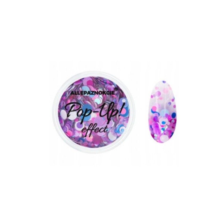 MollyLac Pop Up Pyłek do paznokci /6/ 1 g