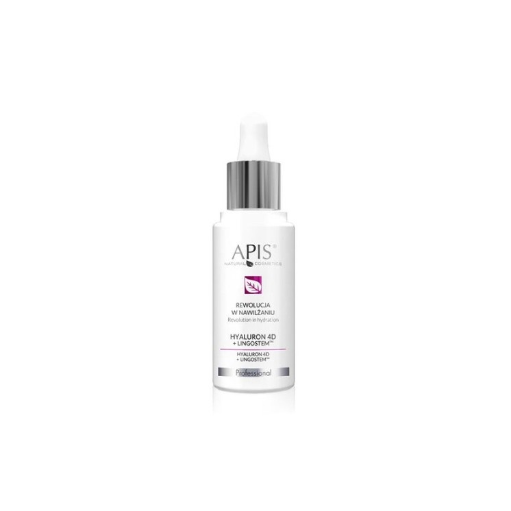 Apis Rewolucja w nawilżaniu Hyaluron 4D + Lingostem Koncentrat do twarzy 30 ml