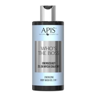 Гель для вмивання тіла Apis Who's The Boss 3in1 Energizing Shower Body Wash Gel 300 мл