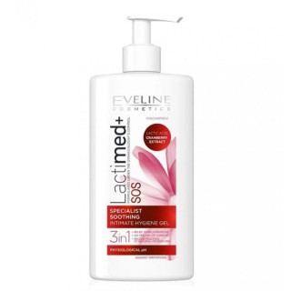 Eveline Lactmed+ SOS specialist Soothing cranberry intimate hygiene gel Eveline Lactmed+ SOS specialist Soothing cranberry intimate hygiene gel