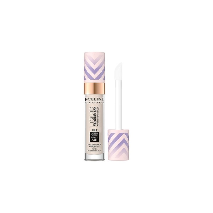 Eveline Liquid Camouflage wodoodporny Korektor kamuflujący /03/ Soft Natural 7 ml