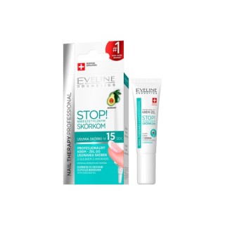 Eveline Professional Nail Therapy Stop unsightly cuticles Cream-gel for removing cuticles 12 ml Eveline Professional Nail Therapy Stop unsightly cuticles Cream-gel for removing cuticles 12 ml