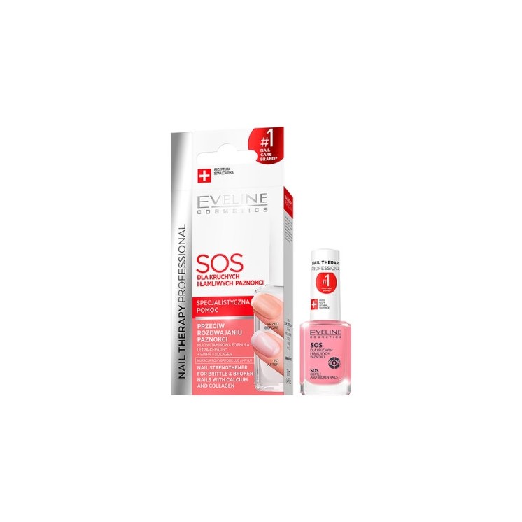 Eveline Professional Nail Therapy SOS stärkende Nagelpflege 12 ml