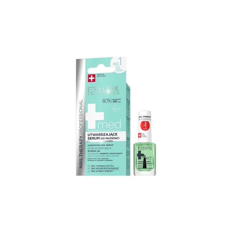 Eveline Professional Nail Therapy Med+ Curing Nail Serum 12 ml