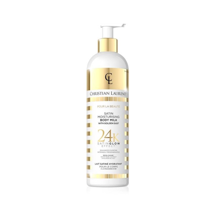 Eveline Christian Laurent satynowe Mleczko do ciała nawilżające 350 ml