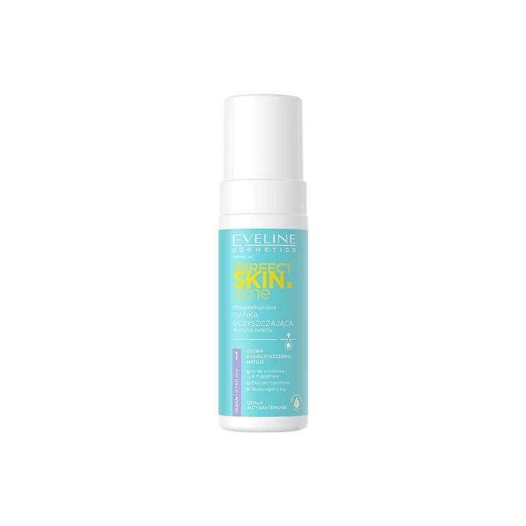 Eveline Perfect Skin Acne micropeeling Gezichtsreinigingsschuim 150 ml