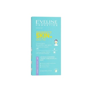Eveline Perfect Skin Acne reiniging Neusstrips Actieve kool 4 stuks Eveline Perfect Skin Acne reiniging Neusstrips Actieve kool 4 stuks
