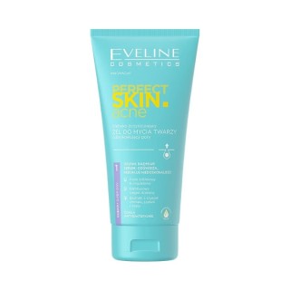 Eveline Perfect Skin Acne głęboko oczyszczający Żel do mycia twarzy odblokowujący pory 150 ml Eveline Perfect Skin Acne głęboko oczyszczający Żel do mycia twarzy odblokowujący pory 150 ml