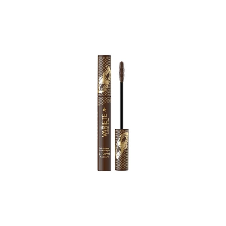 Eveline Variete Lashes Show thickening and lengthening Mascara /Brown/