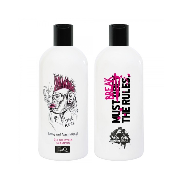 LaQ 2in1 Duschgel und Haarshampoo für Männer Monkey 300 ml