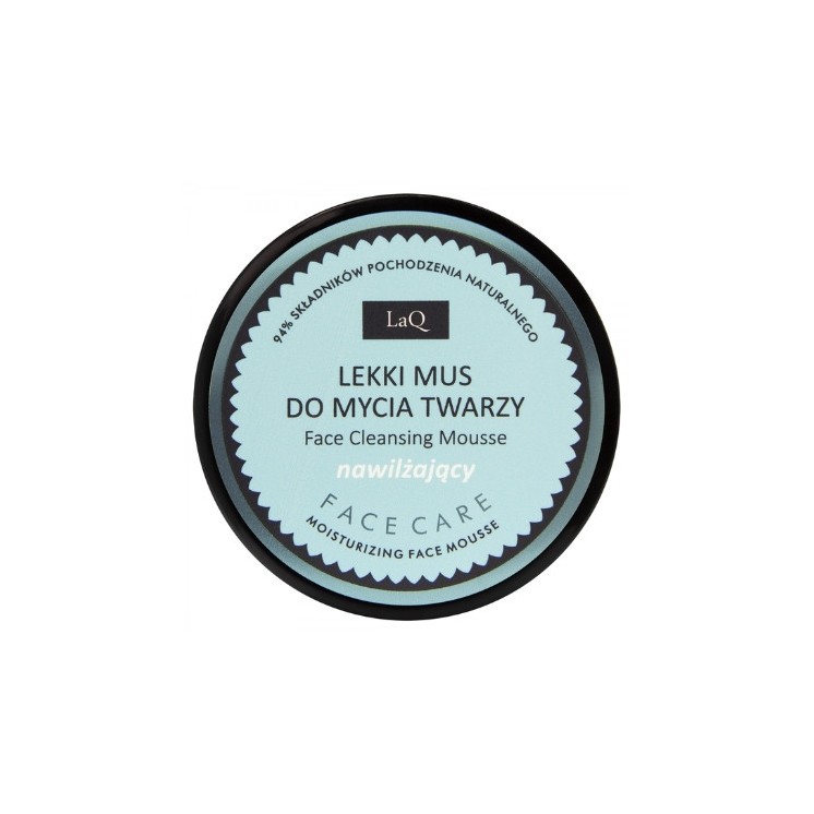 LaQ lekki Mus do mycia twarzy nawilżający 40 ml