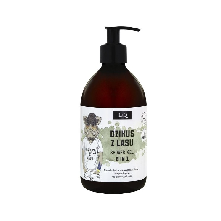 LaQ Savage from the Forest 8in1 Duschgel für Männer 500 ml