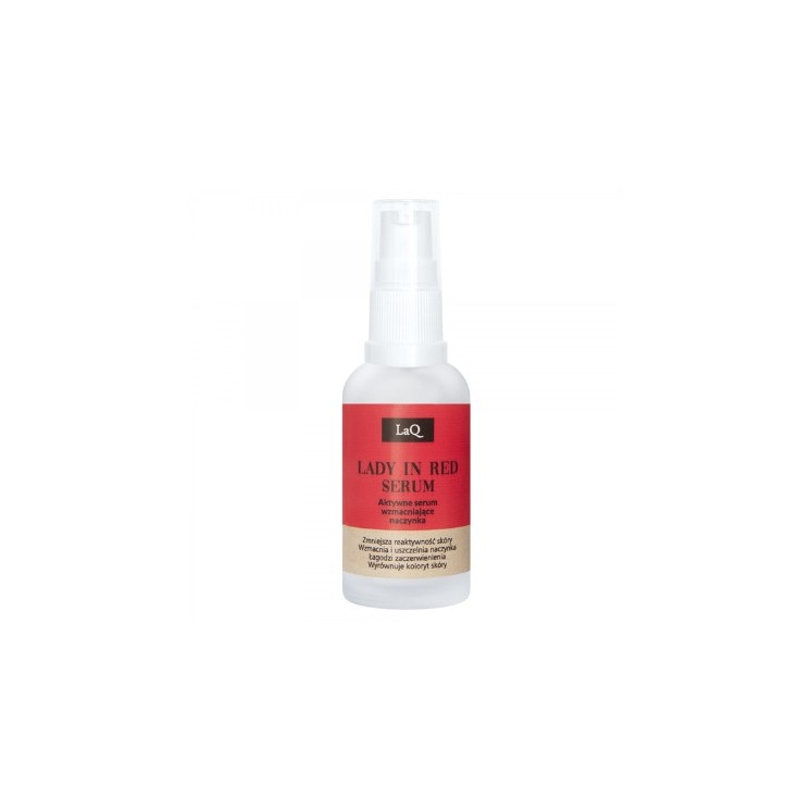 LaQ Lady in Red Feuchtigkeitsspendendes und beruhigendes Serum 30 ml