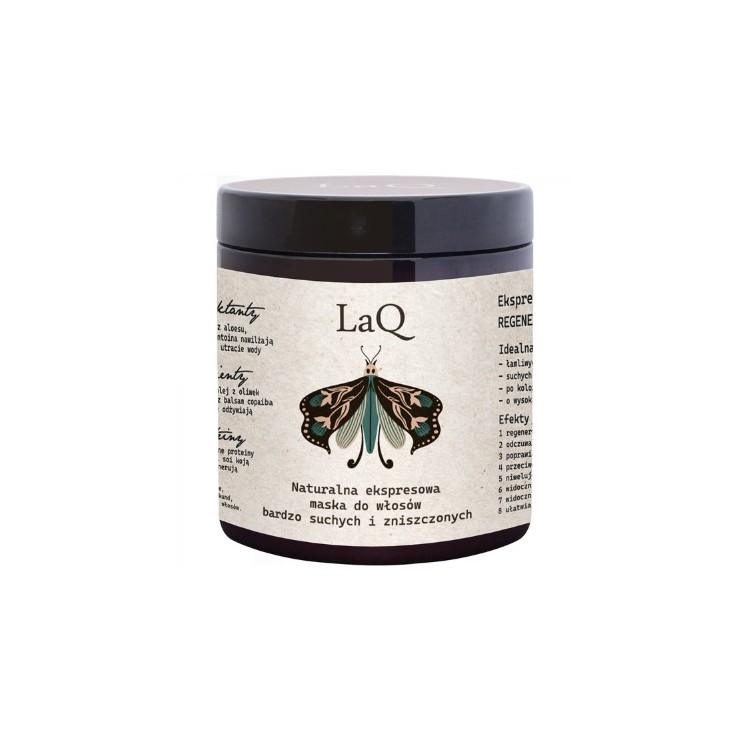 LaQ 8in1 Express regenerierende und nährende Haarmaske 250 ml
