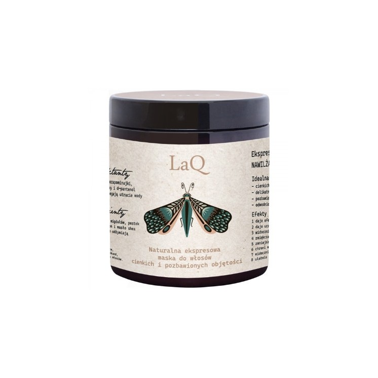 LaQ 8in1 Express feuchtigkeitsspendende und nährende Haarmaske 250 ml
