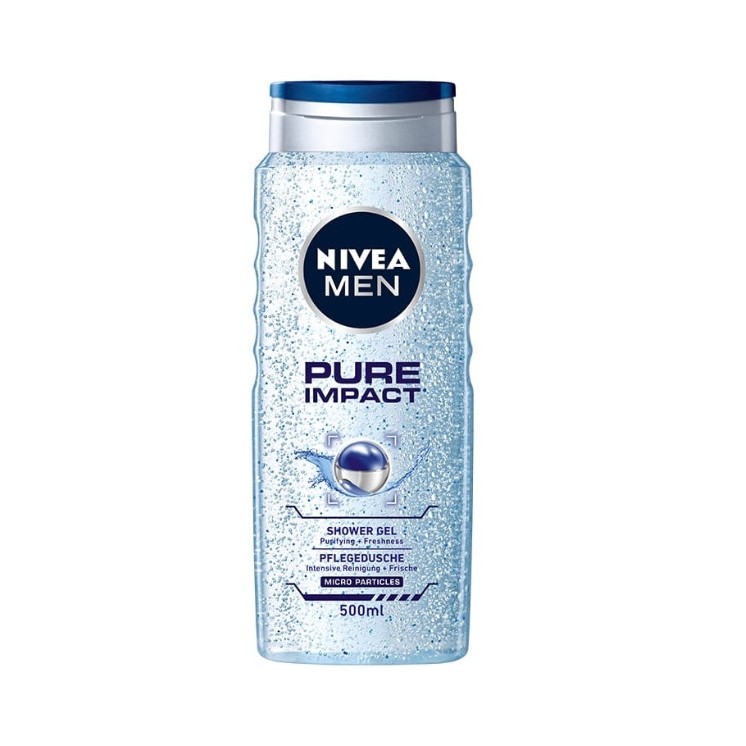 Гель для душу NIVEA MEN Pure Impact 500 мл