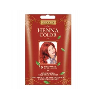 Venita Henna Color Kräuterfärbender Conditioner mit natürlichem Henna /10/ Granatapfelfrucht 25 g