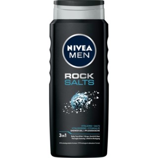NIVEA MEN Żel pod prysznic Rock Salts 500 ml NIVEA MEN Żel pod prysznic Rock Salts 500 ml