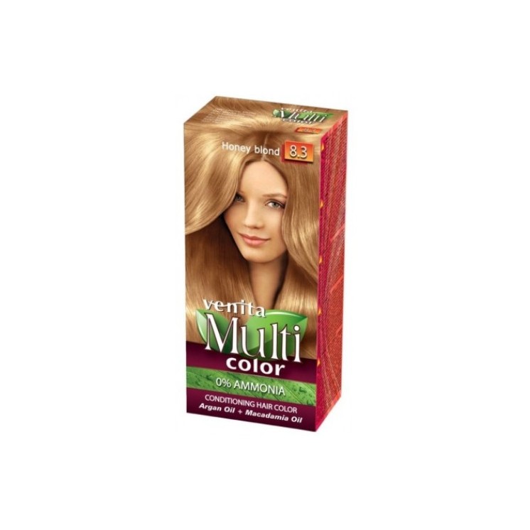 Фарба для волосся Venita Multi Color /8.3/ Медовий Blond 50 мл