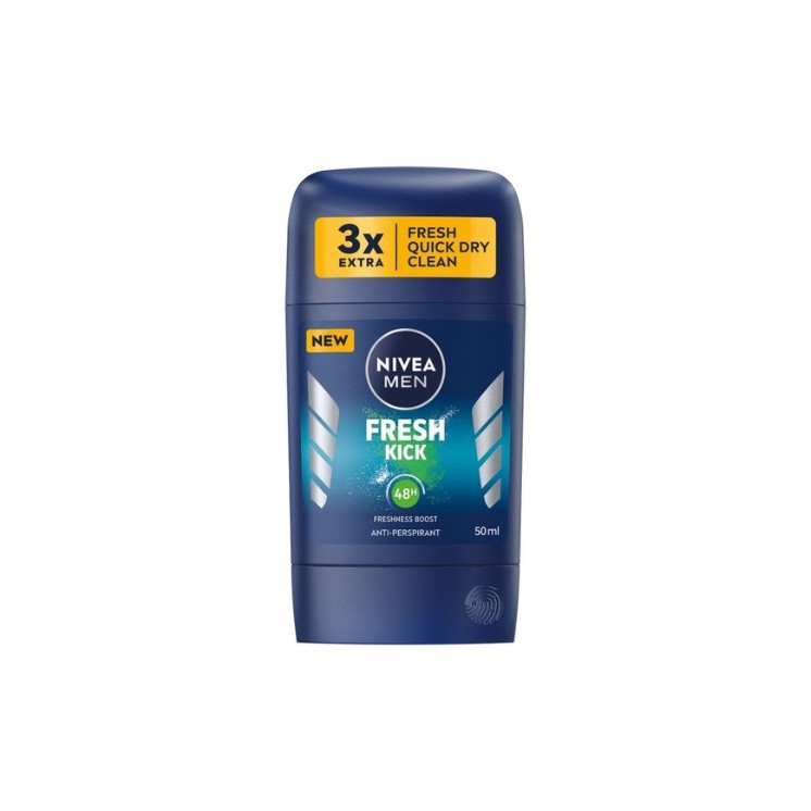 Nivea Men Fresh Kick Antitranspirant Stick 50 ml